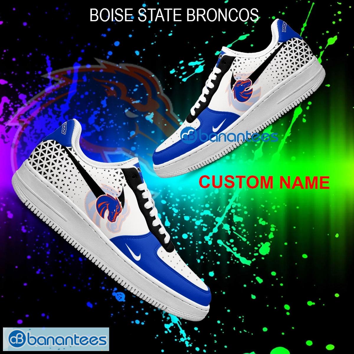 custom name ncaa boise state broncos air force 1 shoes new aop gift af1 sneaker for fans image Custom Name NCAA Boise State Broncos Air Force 1 Shoes New AOP Gift AF1 Sneaker For Fans - NCAA Boise State Broncos For Fans Air Force 1 Sneaker Personalized Style 1