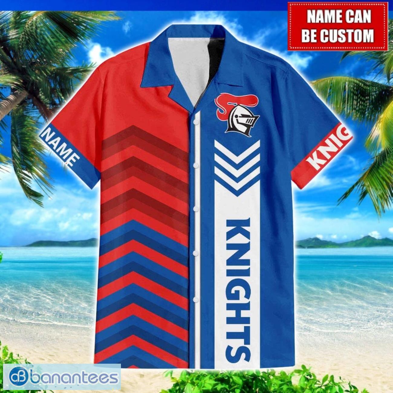 custom name newcastle knights nrl hawaiian shirt gift ideas for summer image Custom Name Newcastle Knights NRL Hawaiian Shirt Gift Ideas For Summer Product Photo 1