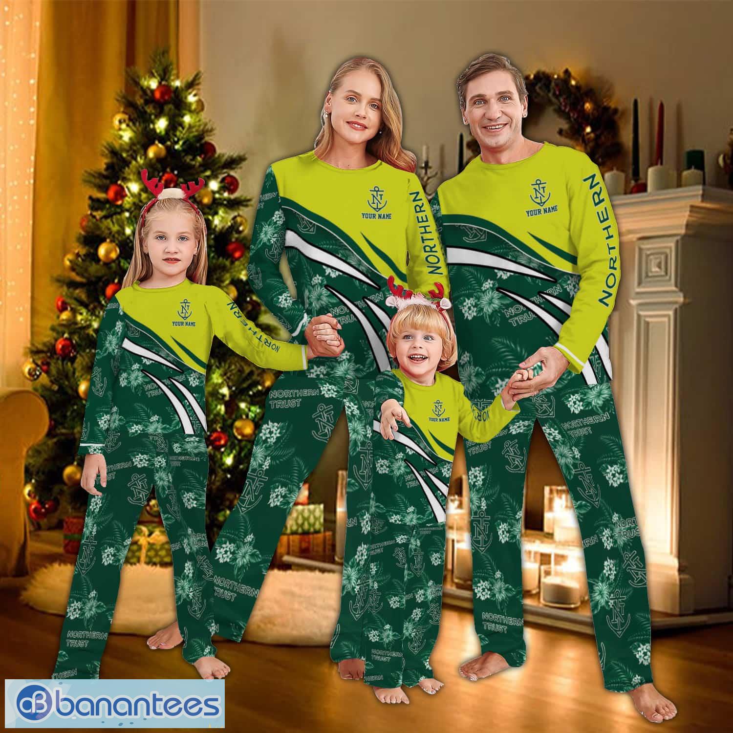 custom name northern trust logo team pajamas set flower men women children image Custom Name Northern Trust Logo Team Pajamas Set Flower Men Women Children - Custom Name Northern Trust Logo Team Pajamas Set Flower Men Women Children