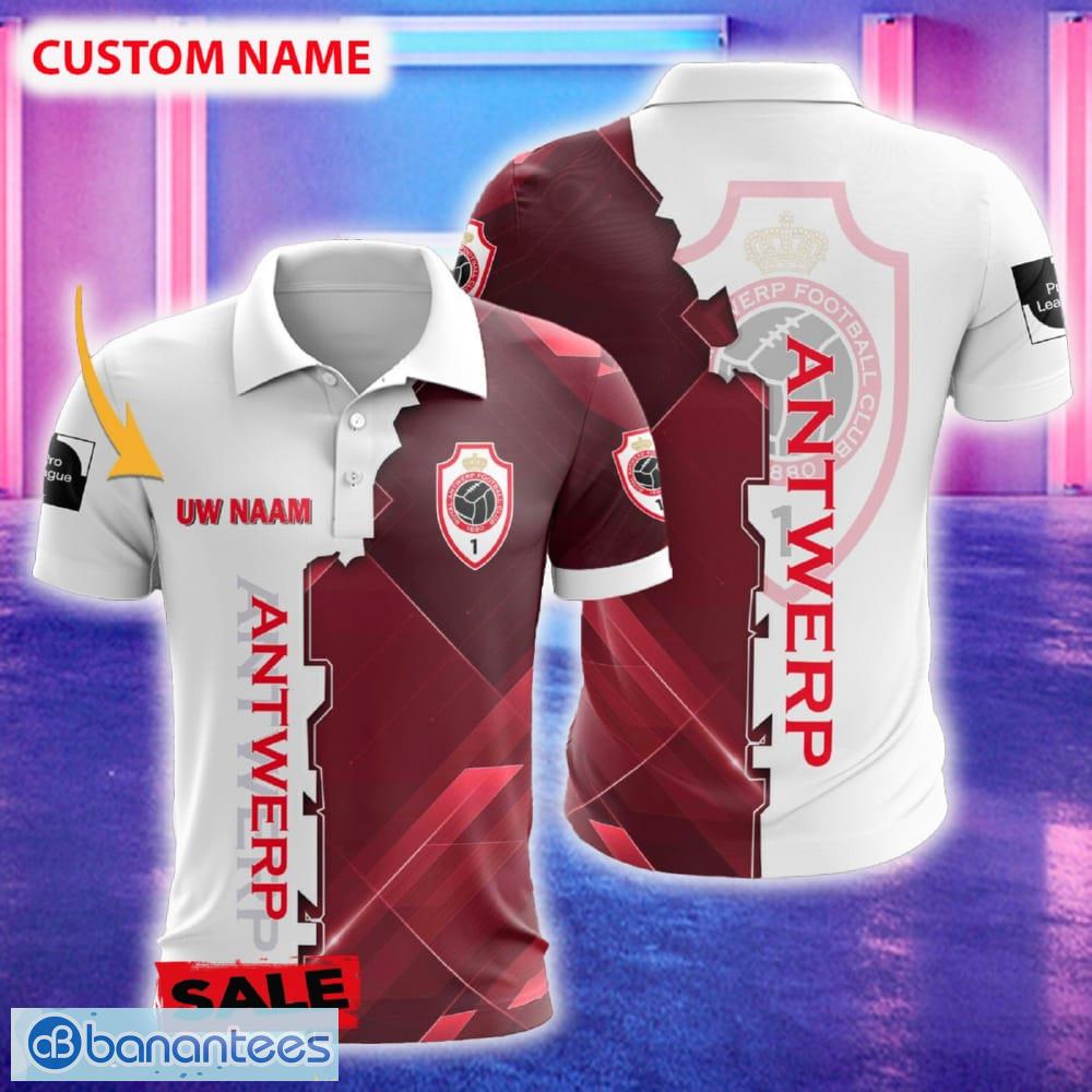 custom name royal antwerp fc 3d polo shirt new gift golf for mens for fans all over print image Custom Name Royal Antwerp F.C 3D Polo Shirt New Gift Golf For Mens For Fans All Over Print - Custom Name Royal Antwerp F.C 3D Polo Shirt New Gift Golf For Mens For Fans All Over Print