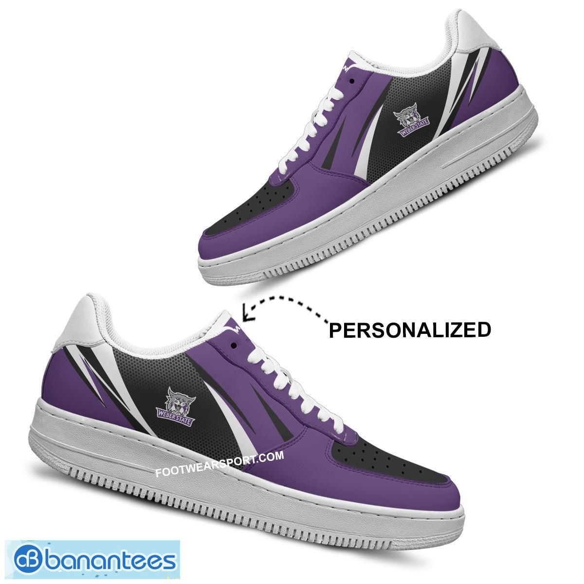 custom name weber state wildcats air force 1 shoes trending design for fans gift 1 image Custom Name Weber State Wildcats Air Force 1 Shoes Trending Design For Fans Gift - NCAA2 Weber State Wildcats Air Force 1 Shoes Personalized Style 2
