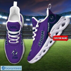 Melbourne Storm Personalized Name Gift Max Soul Shoes Men Women Team Shoes Product Photo 3