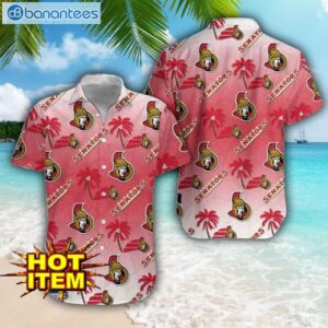 Ottawa Senators Hawaii 3D Printing Tropical Hawaiian Shirt For Men And Women Beach Summer Gift Product Photo 1