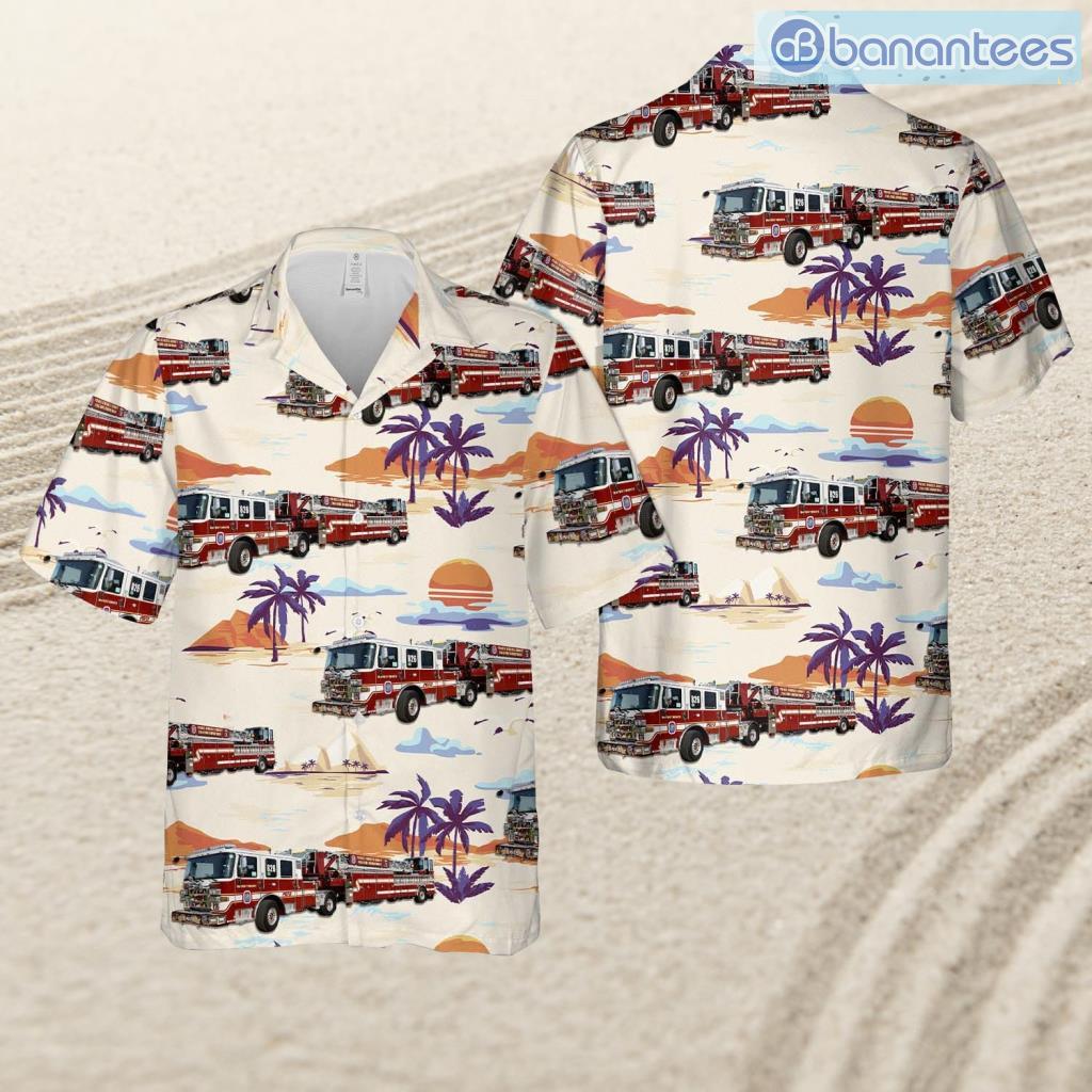 district heights maryland district heights career fire station 26 tropical beach hawaiian shirt new fashion image District Heights, Maryland, District Heights Career Fire Station 26 Tropical Beach Hawaiian Shirt New Fashion Product Photo 1