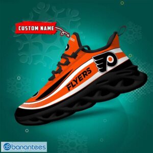NHL Philadelphia Flyers Sneakers Clunky Max Soul Shoes Men Women Team Shoes Product Photo 2