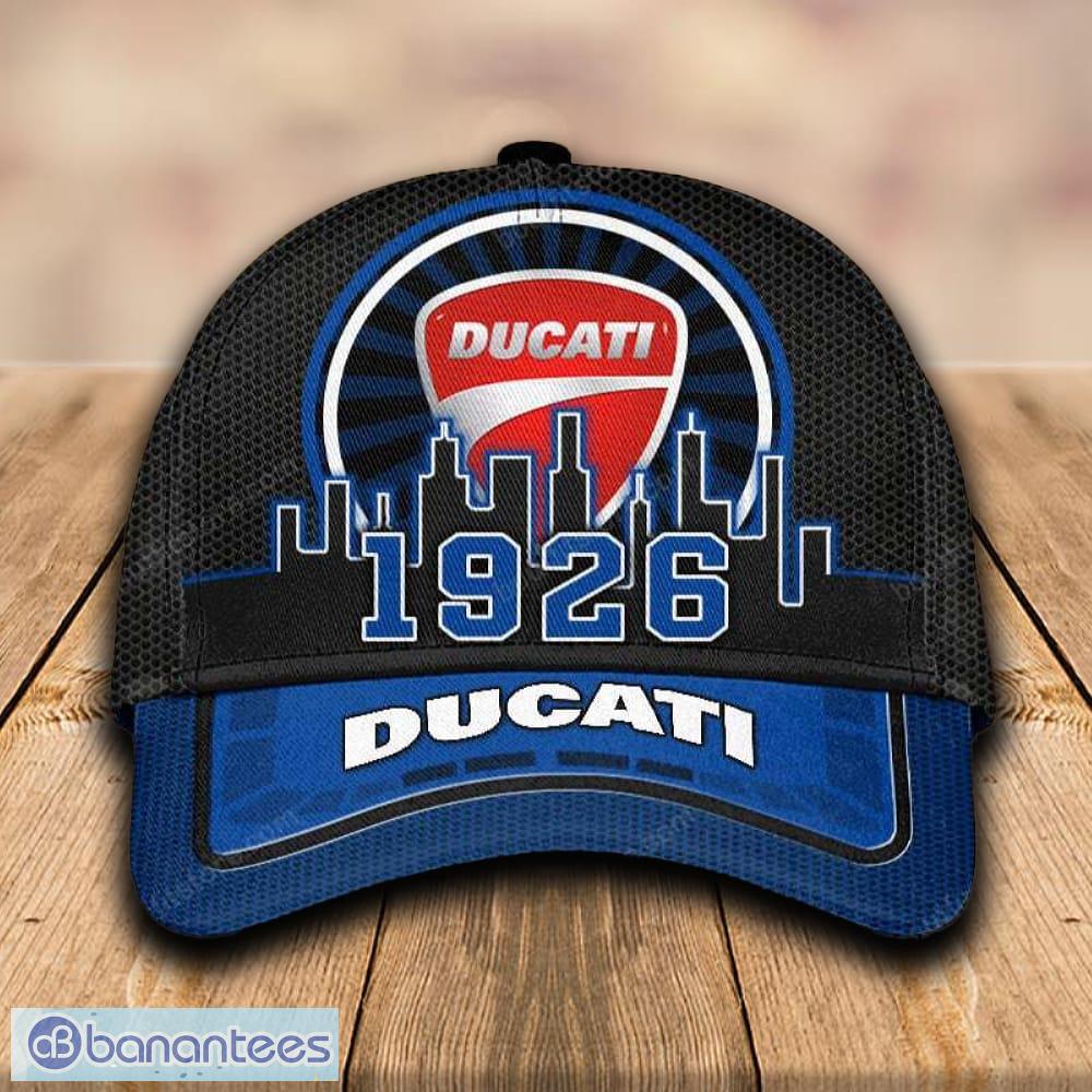 ducati cap and hat blue black for mens gift fans summer all over print image Ducati Cap And Hat Blue Black For Mens Gift Fans Summer All Over Print - Ducati Cap And Hat Blue Black For Mens Gift Fans Summer All Over Print