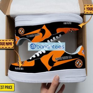 Dundee United F.C. Air Force Shoes Custom Name Gift For Fans AF1 Sneakers Product Photo 1