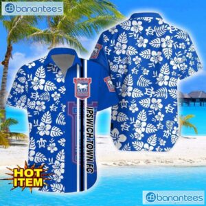 Ipswich Town F.C Turtle Flower Pattern Aloha Hawaiian Shirt And Shorts Beach Set For Men And Women Product Photo 1