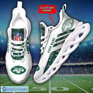New York Jets NFL Max Soul Shoes Sneakers Custom Name All Printed Logo Team For Fans Product Photo 2