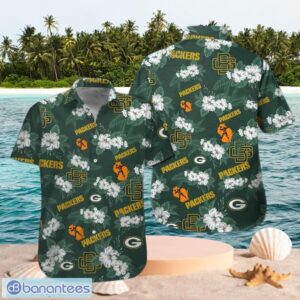 NFL Green Bay Packers Logo Design Green Shirt Hawaiian Shirt Product Photo 1