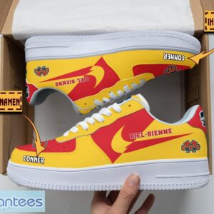 EHC Biel Air Force Shoes Custom Name Gift For Fans AF1 Sneakers Product Photo 1