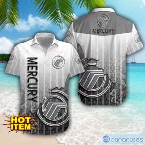 Mercury Marine Logo Broken Wall Printed 3D Hawaiian Shirt For Fans Product Photo 1