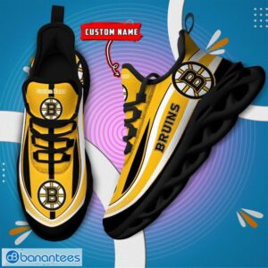 NHL Boston Bruins Sneakers Clunky Max Soul Shoes Men Women Team Shoes Product Photo 6