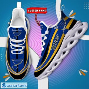 NHL St. Louis Blues Sneakers Clunky Max Soul Shoes Men Women Team Shoes Product Photo 1