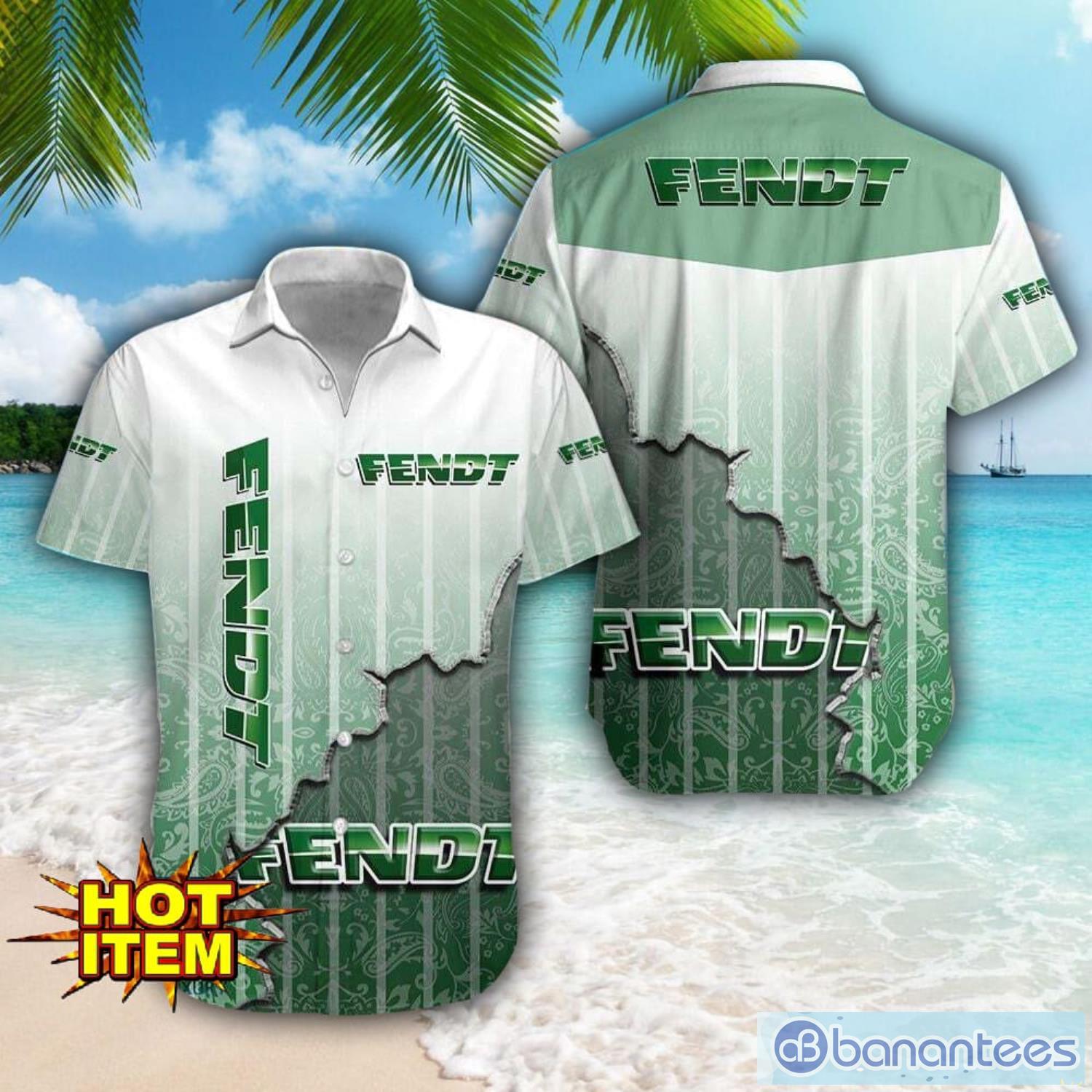 fendt logo broken wall printed 3d hawaiian shirt for fans image Fendt Logo Broken Wall Printed 3D Hawaiian Shirt For Fans Product Photo 1