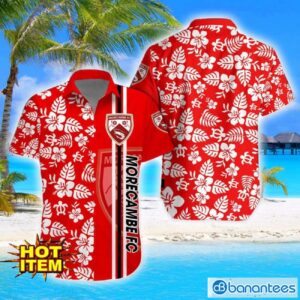 Morecambe F.C Turtle Flower Pattern Aloha Hawaiian Shirt And Shorts Beach Set For Men And Women Product Photo 1