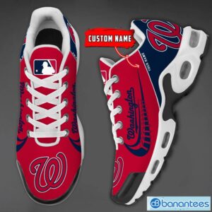 Washington Nationals MLB Custom Name Air Cushion Sports Shoes Men Women Sneakers Product Photo 3