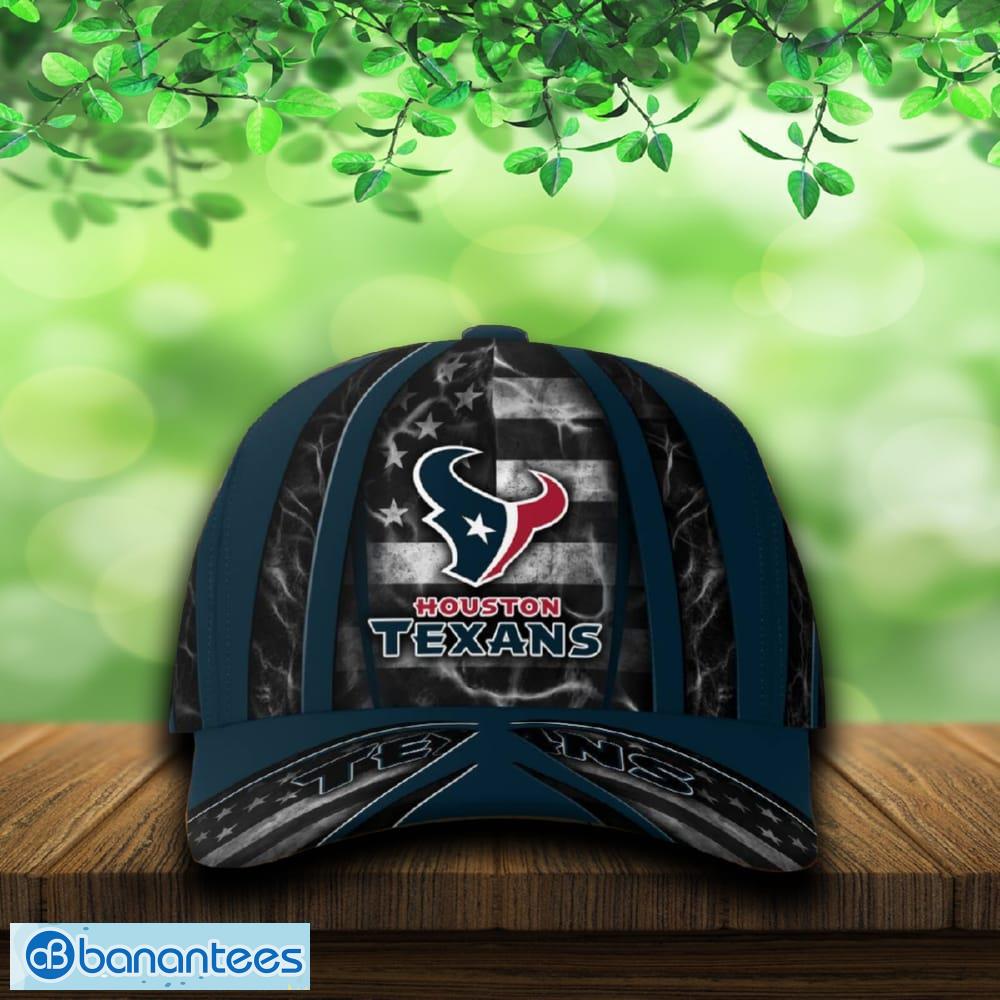 houston texans usa flag patriotic cap hat print independence day for fans 1 image Houston Texans USA Flag Patriotic Cap & Hat Print Independence Day For Fans - Houston Texans USA Flag Patriotic Cap_3