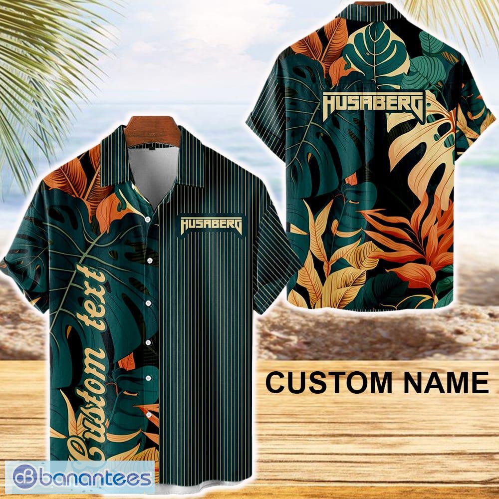 husaberg vintage hawaiian shirt car leaf green for summer fans custom name image Husaberg Vintage Hawaiian Shirt Car Leaf Green For Summer Fans Custom Name - Husaberg Vintage Hawaiian Shirt Car Leaf Green For Summer Fans Custom Name