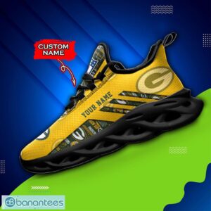 Green Bay Packers NFL Max Soul Shoes Sneakers Custom Name All Printed Logo Team For Fans Product Photo 5