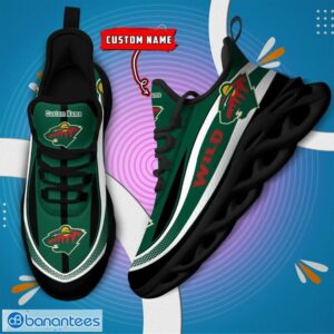 NHL Minnesota Wild Sneakers Clunky Max Soul Shoes Men Women Team Shoes Product Photo 6