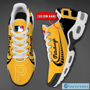 Pittsburgh Pirates MLB Custom Name Air Cushion Sports Shoes Men Women Sneakers Product Photo 3