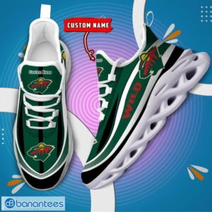 NHL Minnesota Wild Sneakers Clunky Max Soul Shoes Men Women Team Shoes Product Photo 1