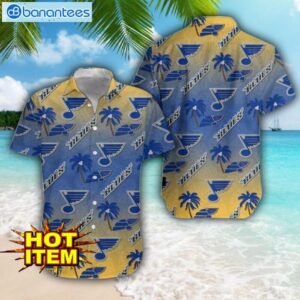 St Louis Blues Hawaii 3D Printing Tropical Hawaiian Shirt For Men And Women Beach Summer Gift Product Photo 1