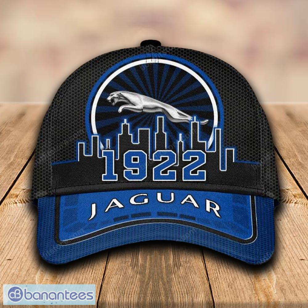 jaguar cap and hat blue black for mens gift fans summer all over print image Jaguar Cap And Hat Blue Black For Mens Gift Fans Summer All Over Print - Jaguar Cap And Hat Blue Black For Mens Gift Fans Summer All Over Print