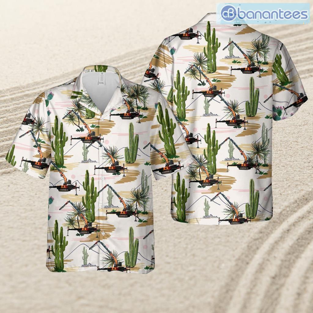 jekko cranes articulated crawler crane jf990 tropical beach hawaiian shirt image Jekko Cranes Articulated Crawler Crane Jf990 Tropical Beach Hawaiian Shirt Product Photo 1
