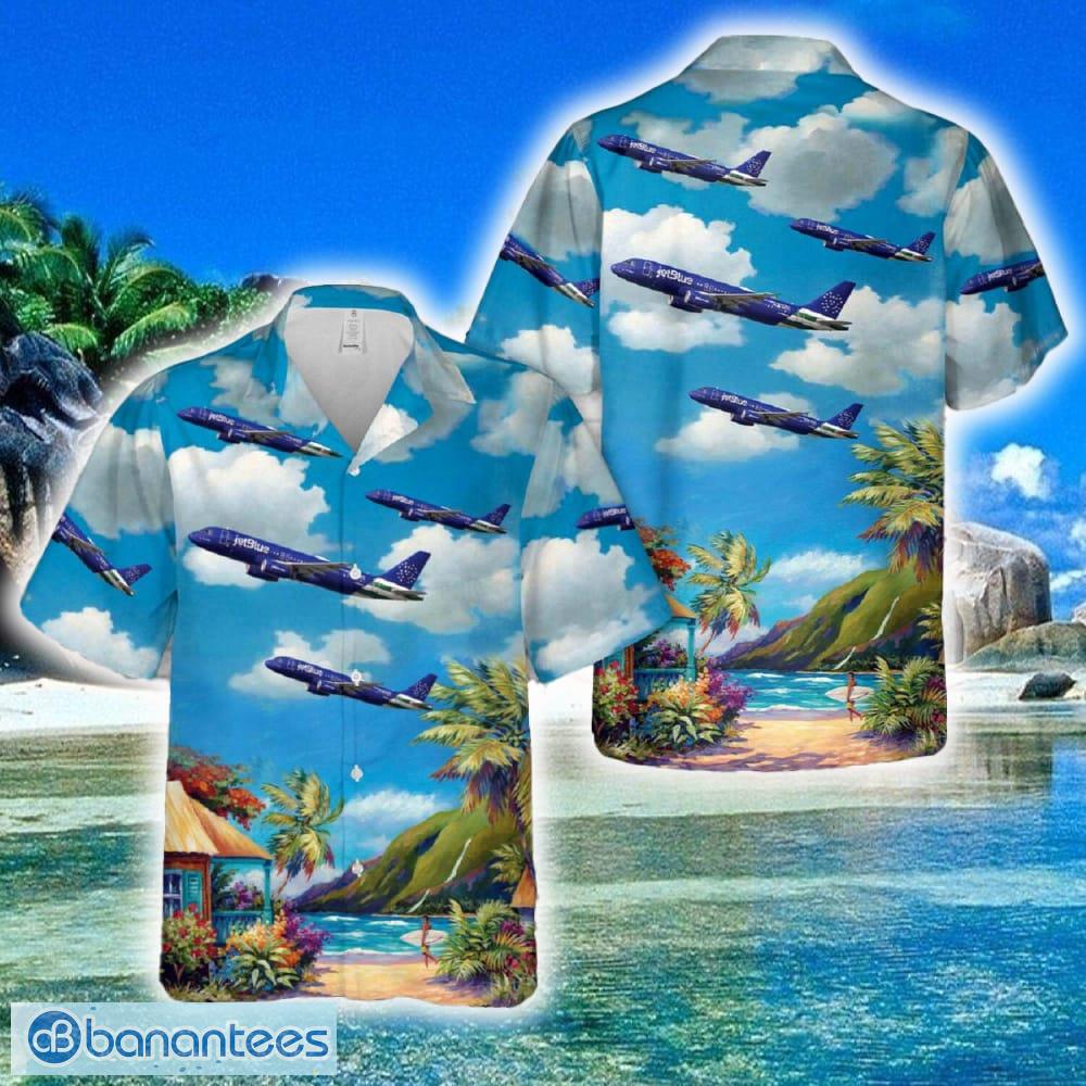 jetblue airways nypd livery a320 200 n531jl hawaiian shirt for beach fans image JetBlue Airways (NYPD Livery) A320 200 N531JL Hawaiian Shirt For Beach Fans - JetBlue Airways (NYPD Livery) A320 200 N531JL Hawaiian Shirt For Beach Fans