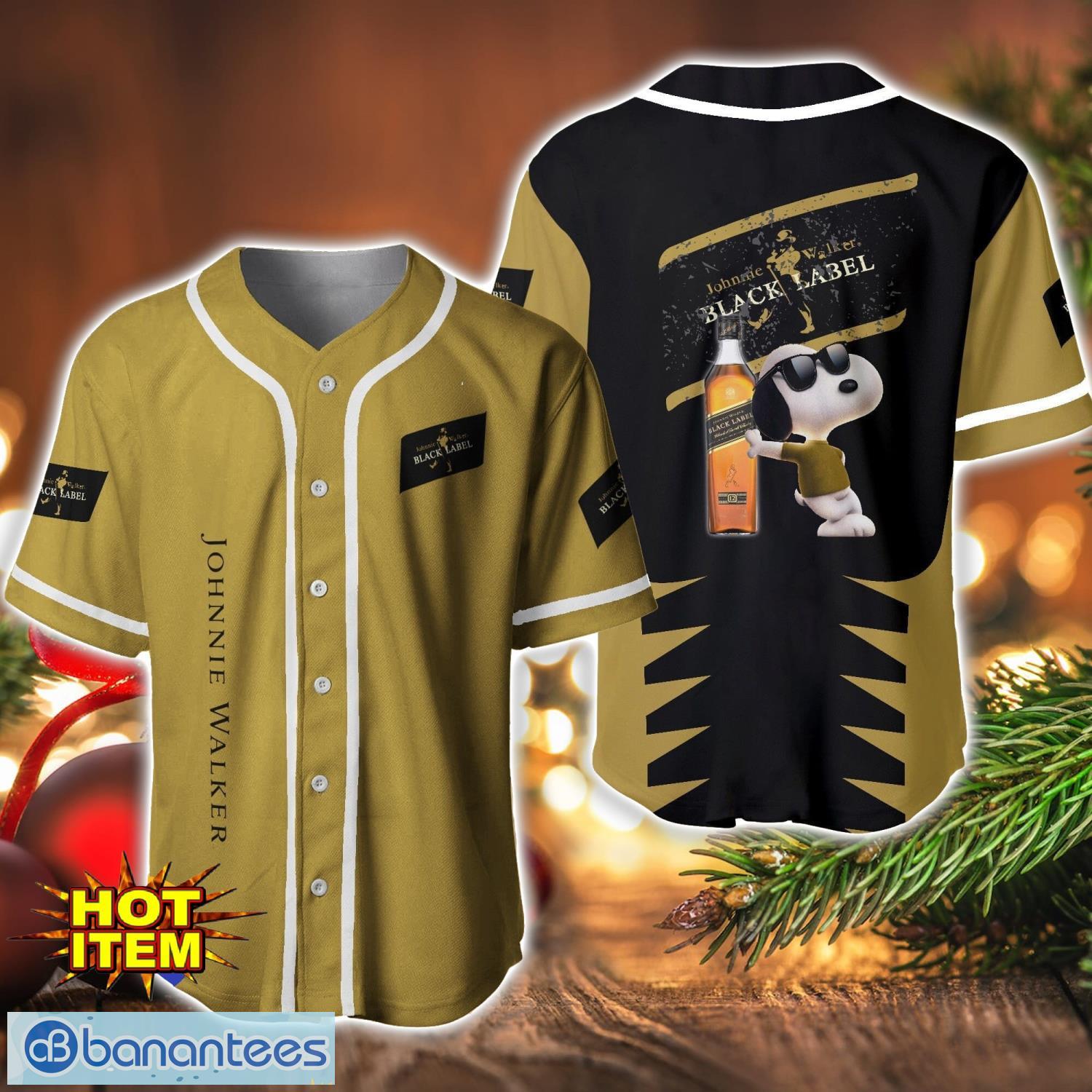 johnnie walker snoopy baseball jersey shirt for snoopy lovers gift ideas image johnnie walker Snoopy Baseball Jersey Shirt For Snoopy Lovers Gift Ideas Product Photo 1