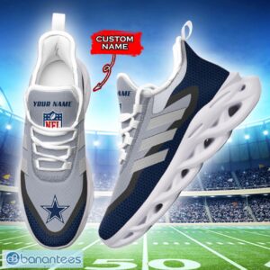 Dallas Cowboys NFL Max Soul Shoes Sneakers Custom Name Big Striped Sneakers For Fans Product Photo 2