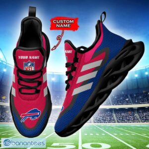 Buffalo Bills NFL Max Soul Shoes Sneakers Custom Name Big Striped Sneakers For Fans Product Photo 3