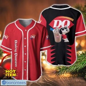 Dairy Queen Snoopy Baseball Jersey Shirt For Snoopy Lovers Gift Ideas Product Photo 1