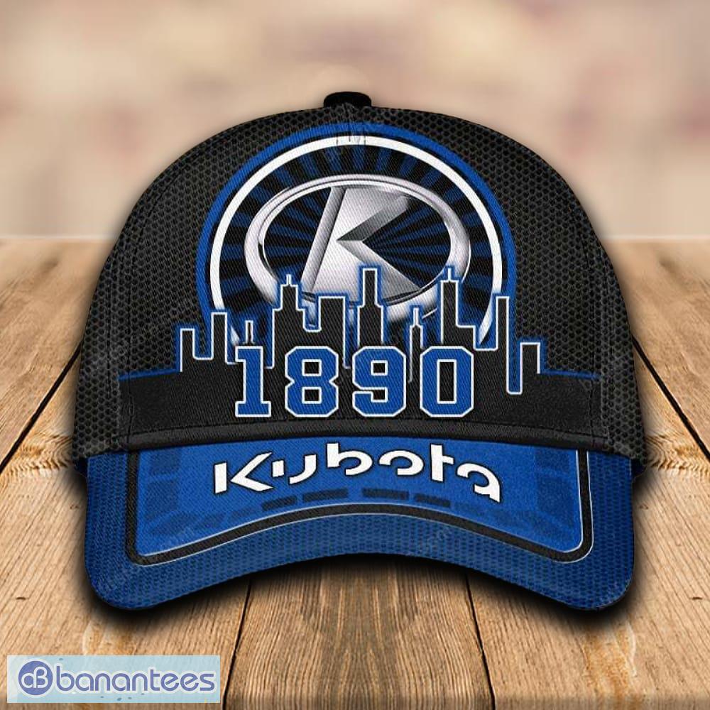 kubota cap and hat blue black for mens gift fans summer all over print image Kubota Cap And Hat Blue Black For Mens Gift Fans Summer All Over Print - Kubota Cap And Hat Blue Black For Mens Gift Fans Summer All Over Print