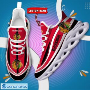 NHL Chicago Blackhawks Sneakers Clunky Max Soul Shoes Men Women Team Shoes Product Photo 1
