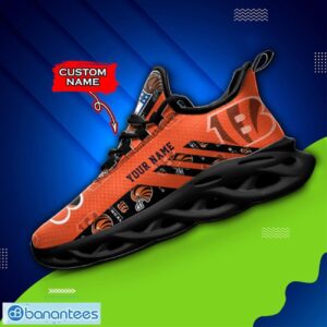 Cincinnati Bengals NFL Max Soul Shoes Sneakers Custom Name All Printed Logo Team For Fans Product Photo 5