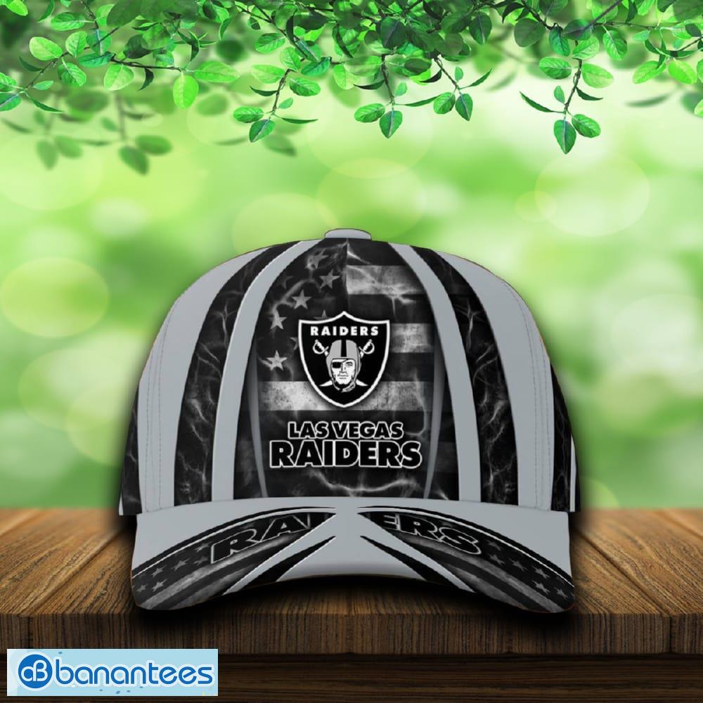 las vegas raiders usa flag patriotic cap hat print independence day for fans 1 image Las Vegas Raiders USA Flag Patriotic Cap & Hat Print Independence Day For Fans - Las Vegas Raiders USA Flag Patriotic Cap_3