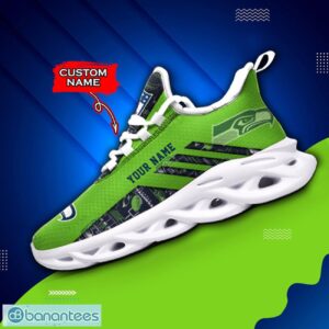 Seattle Seahawks NFL Max Soul Shoes Sneakers Custom Name All Printed Logo Team For Fans Product Photo 4