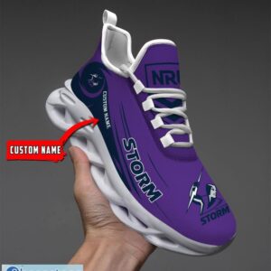 Melbourne Storm Personalized Name Gift Max Soul Shoes Men Women Team Shoes Product Photo 2