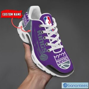 Sacramento Kings NBA Air Cushion Sports Shoes Custom Name TN Sneakers For Fans Product Photo 1