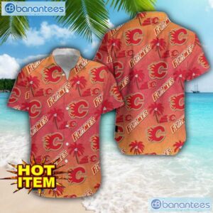 Calgary Flames Hawaii 3D Printing Tropical Hawaiian Shirt For Men And Women Beach Summer Gift Product Photo 1