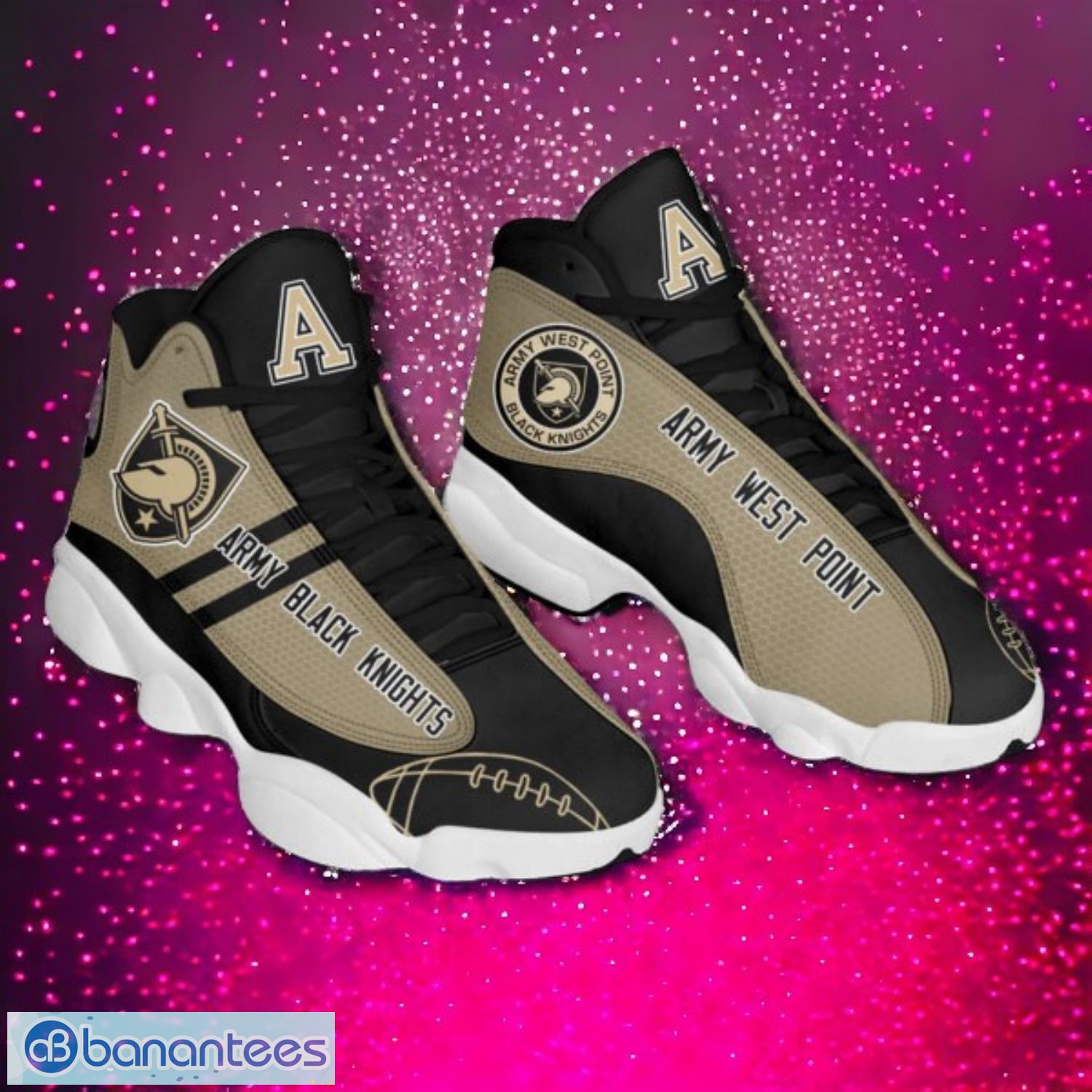 ncaa army black knights logo design gift for fans air jordan 13 shoes image NCAA Army Black Knights Logo Design Gift For Fans Air Jordan 13 Shoes Product Photo 1