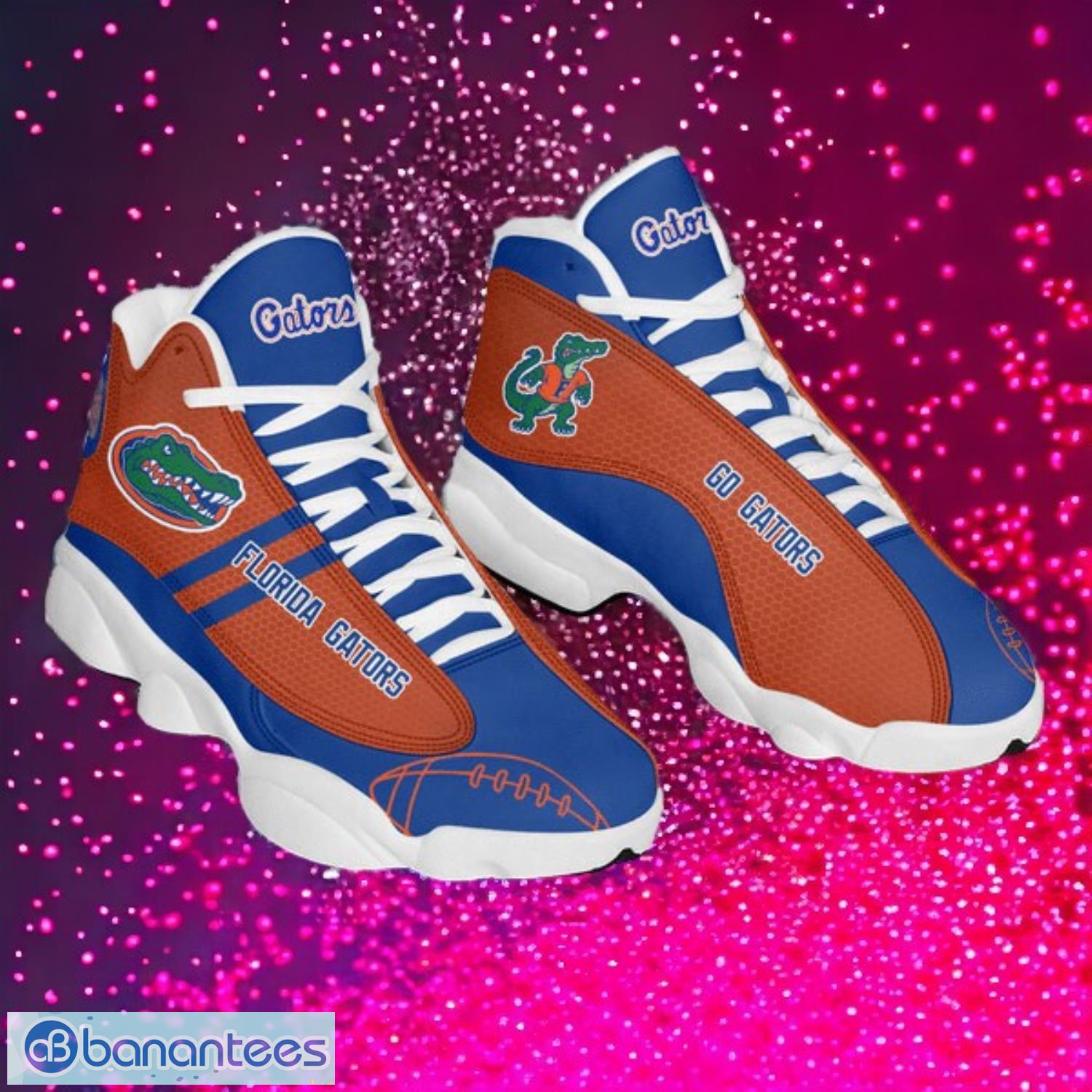 ncaa florida gators logo design gift for fans air jordan 13 shoes image NCAA Florida Gators Logo Design Gift For Fans Air Jordan 13 Shoes Product Photo 1