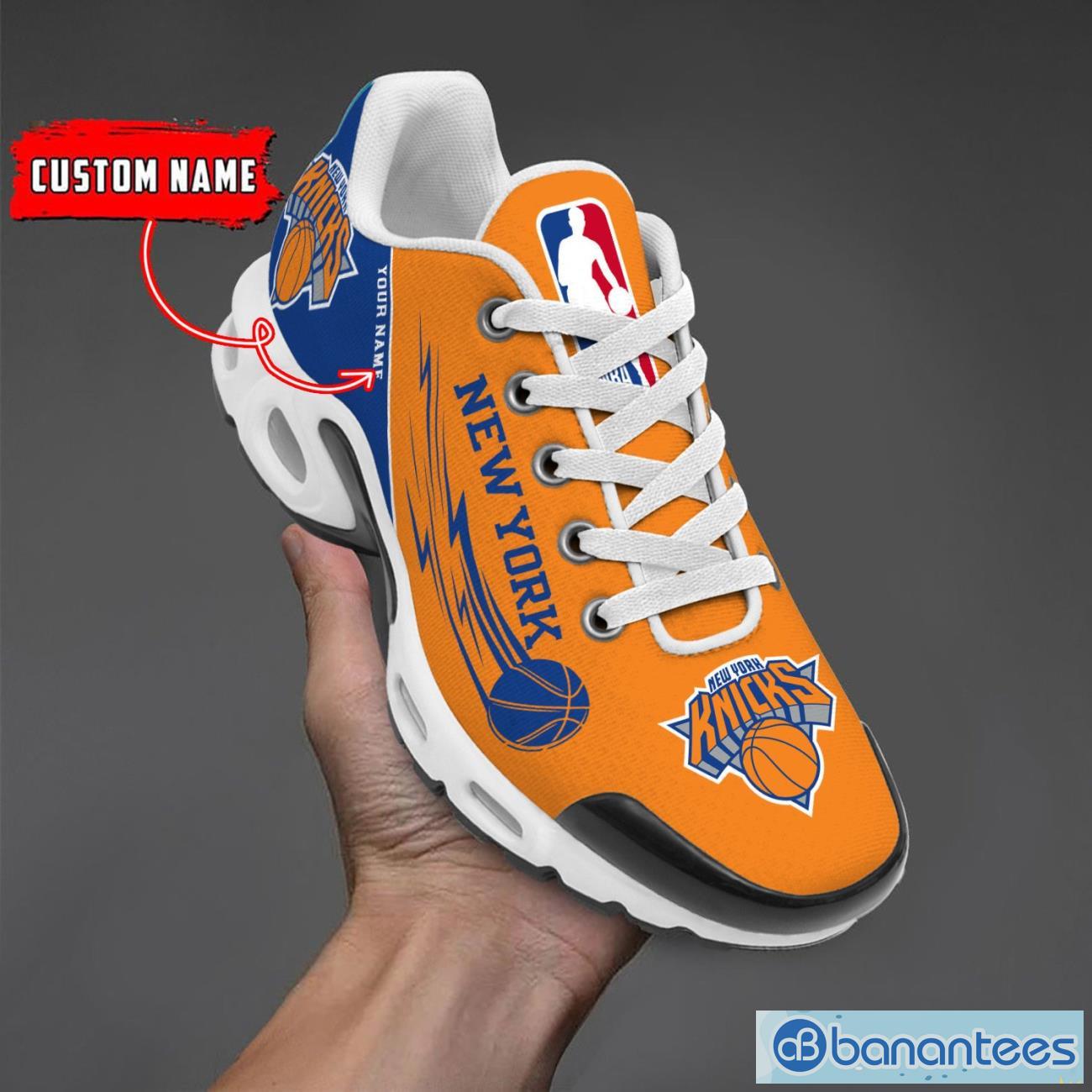 new york knicks nba air cushion sports shoes custom name tn sneakers for fans image New York Knicks NBA Air Cushion Sports Shoes Custom Name TN Sneakers For Fans Product Photo 1