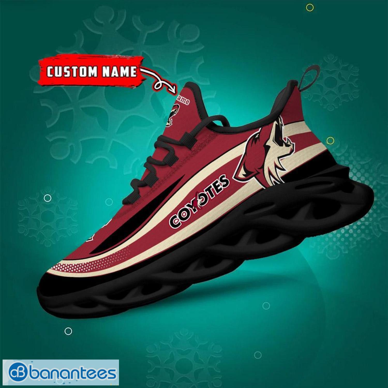 nhl arizona coyotes sneakers clunky max soul shoes men women team shoes 1 image NHL Arizona Coyotes Sneakers Clunky Max Soul Shoes Men Women Team Shoes Product Photo 2