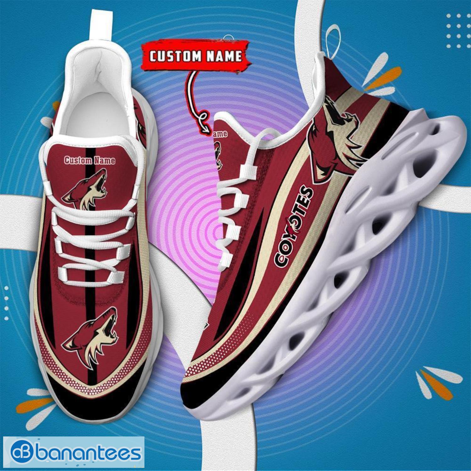 nhl arizona coyotes sneakers clunky max soul shoes men women team shoes image NHL Arizona Coyotes Sneakers Clunky Max Soul Shoes Men Women Team Shoes Product Photo 1