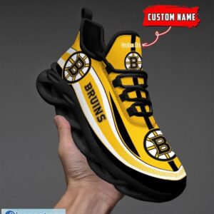 NHL Boston Bruins Sneakers Clunky Max Soul Shoes Men Women Team Shoes Product Photo 4