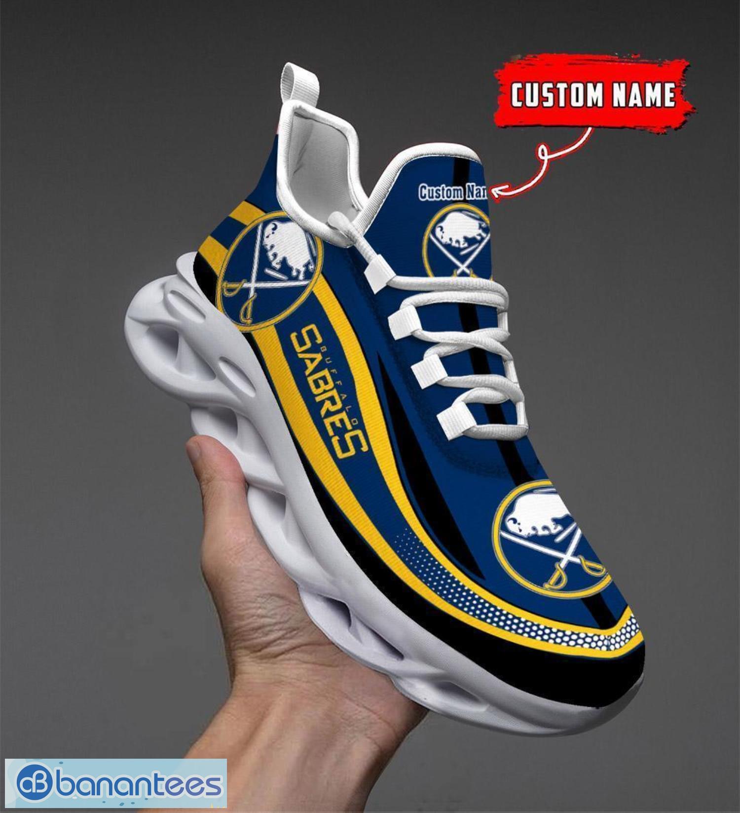 nhl buffalo sabres sneakers clunky max soul shoes men women team shoes image NHL Buffalo Sabres Sneakers Clunky Max Soul Shoes Men Women Team Shoes Product Photo 1